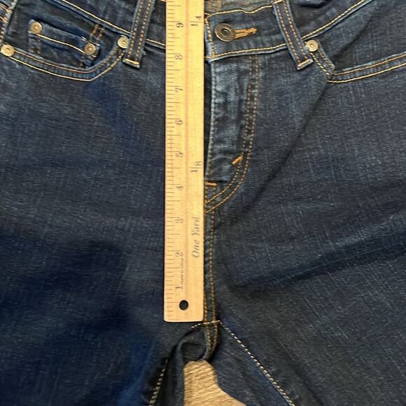 Levi's 512 Bootcut Perfectly Slimming Dark Wash Stretchy Jeans Women’s Size 6 - Picture 5 of 7